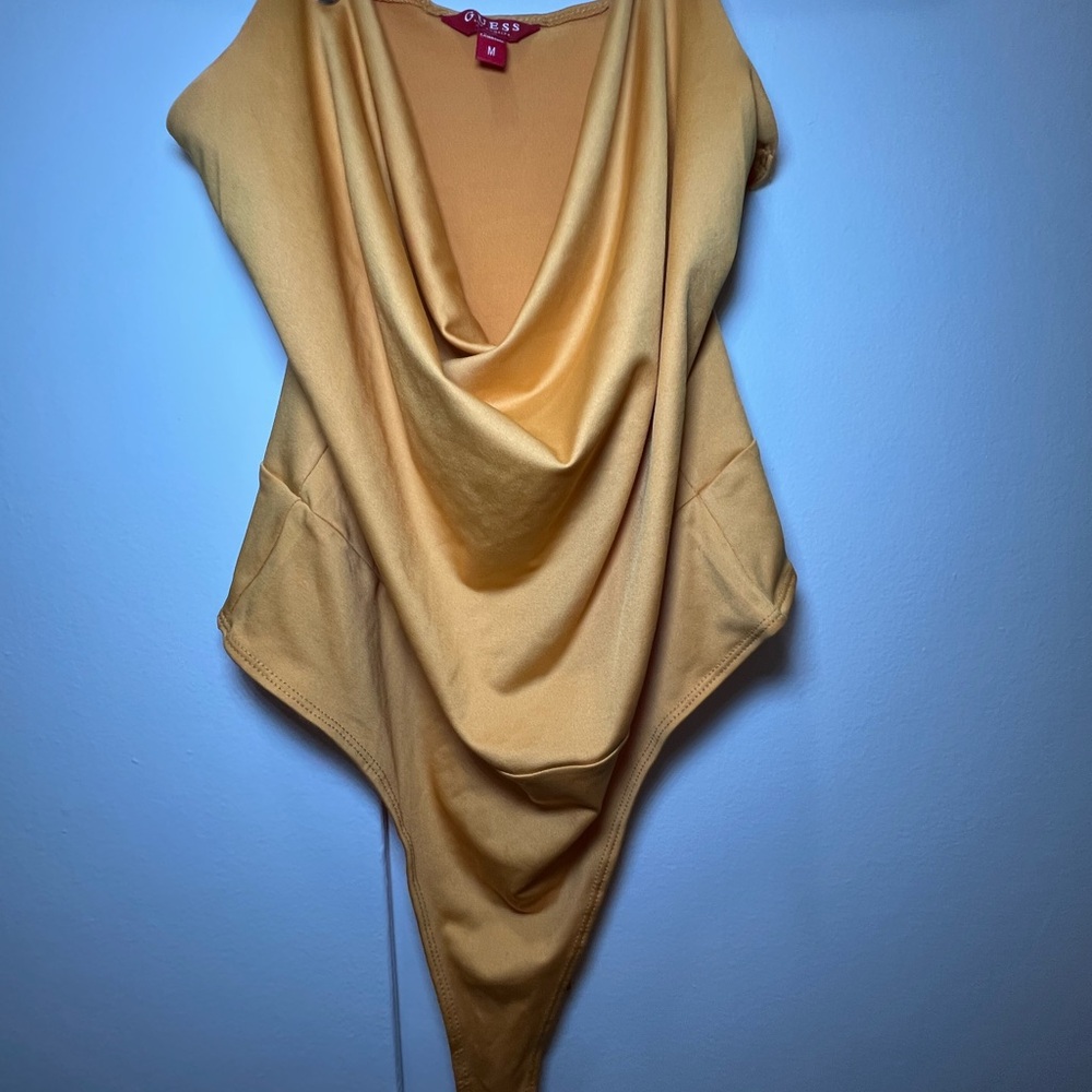 Guess Gold Drape Bodysuit